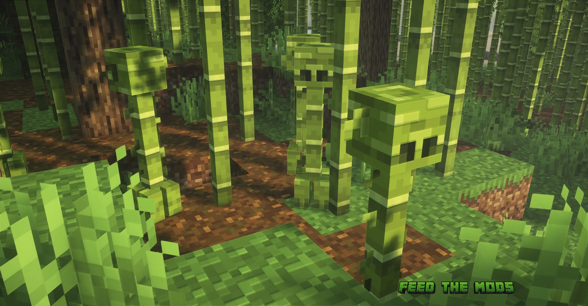 Minecraft Mods : Creeper Overhaul 1.19.2 